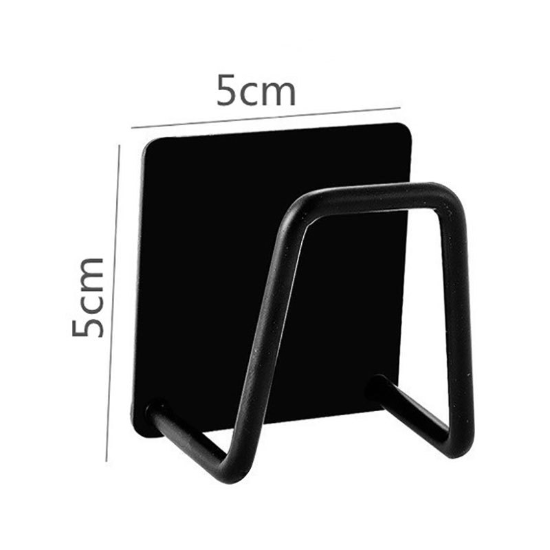 Picture of Basin Storage Rack under Cabinet Basin Rack Sponge Drain Rack Punch-Free Pot Lid Rack Stainless Steel Kitchen Sink Storage Rack