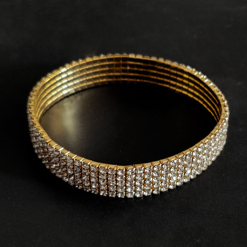 Picture of European and American foreign trade fashion elastic diamond anklet anklets accessories wholesale anklets