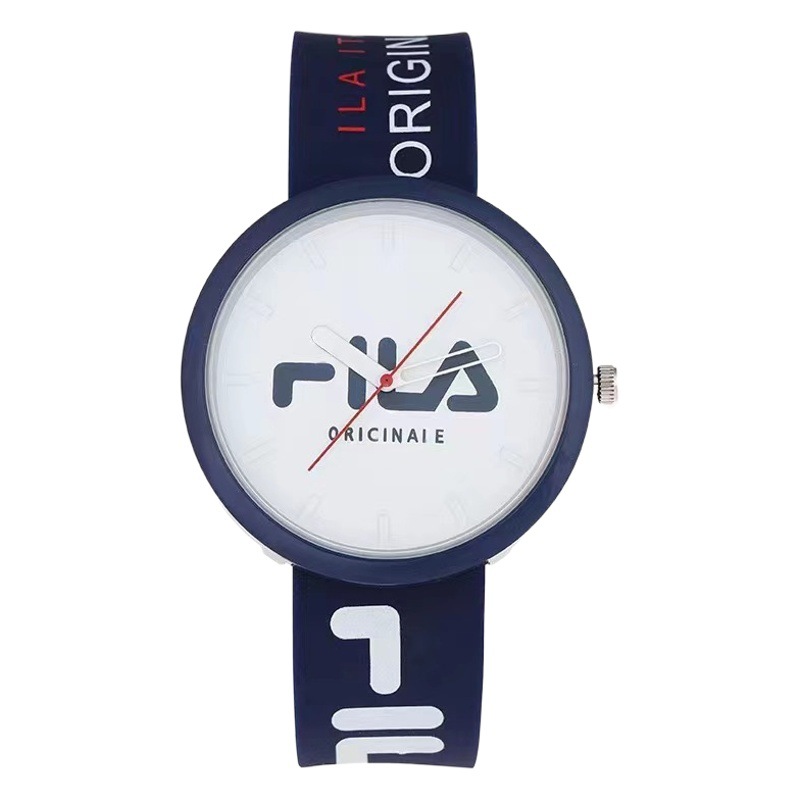 Cross-border new men's silicone sports watch simple trend European and American watches men and Korean students quartz watch wholesale