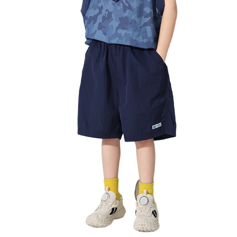 Picture of Huzhou Zhili Children's Wear Boys' Sports Pants Boys Summer Wear Pants 2025 Children's Shorts Breathable Quick-drying Pants