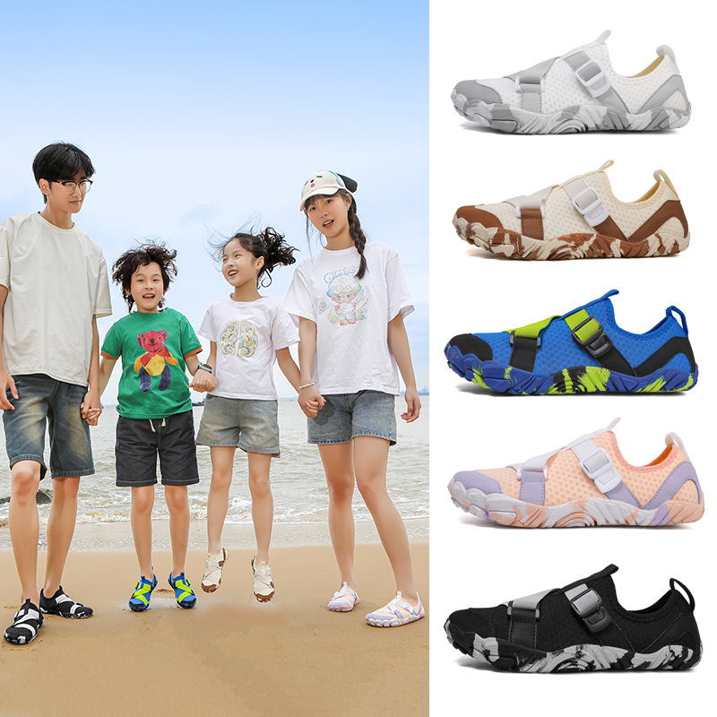New Parent-Child Rafting Skateboard Beach Shoes Wading Snorkeling Swimming Shoes Barefoot Skin-Friendly River Tracing Shoes