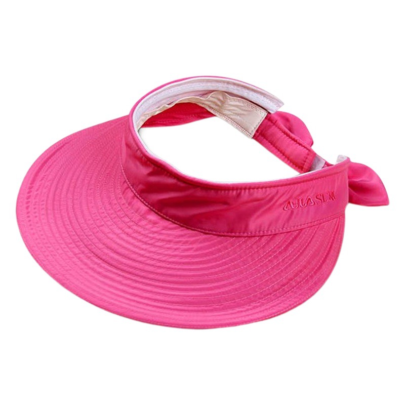 Spring and summer Korean fashion ladies summer wide brim big brim hat outdoor sunscreen sunshade hat light and thin empty top hat dual-purpose