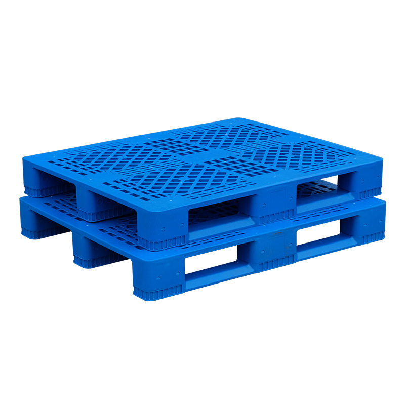 Picture of Plastic pallet moisture-proof backing plate clamping plate plastic forklift pallet logistics wholesale warehouse dedicated one-piece pallet commercial