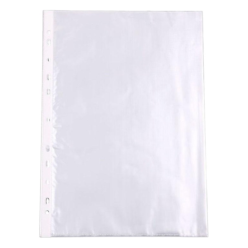 Yumi W11001C Document Bag 11 Hole Document Protection Bag A4 Bag Plastic Transparent Loose-leaf Information Bag
