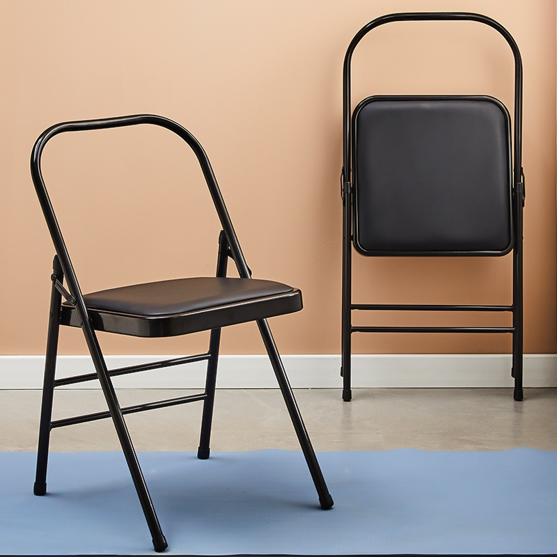 Thickened yoga chair Iyengar Assistive Devices professional yoga chair surface folding yoga assist chair inverted stool