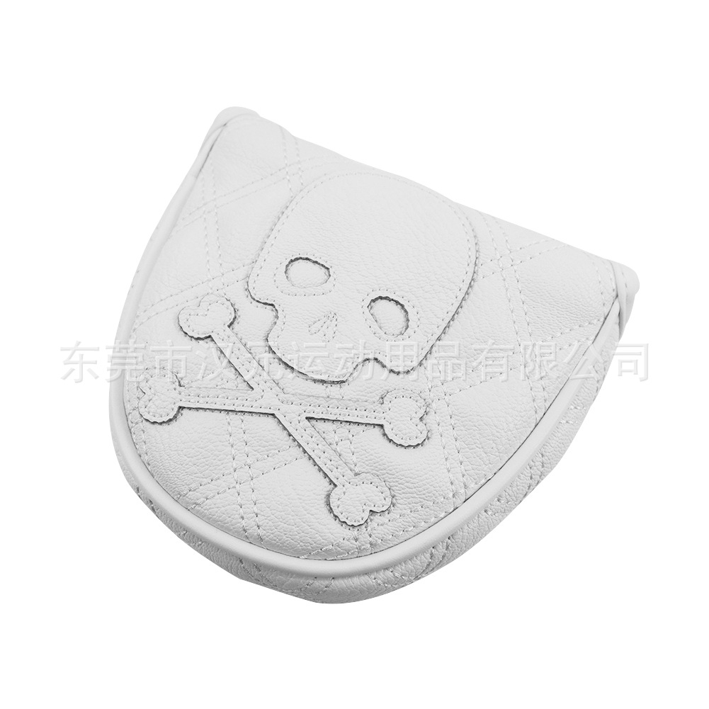 Picture of Manufacturers new golf pole cover wooden pole cover head cover hat cover skull push pole cover sports outdoor protective hat cover