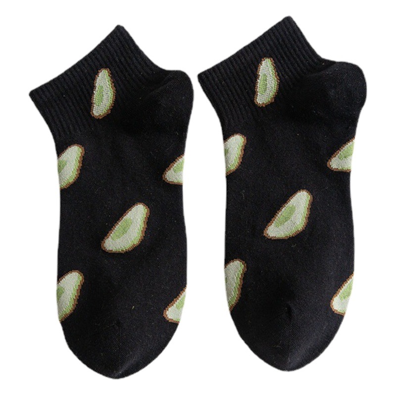 Aocado Socks JK Girls Boat Socks Shallow Mouth Fresh Women's Socks Japanese Style Spring and Autumn Summer Aocado Ins Fashionable Boat Socks