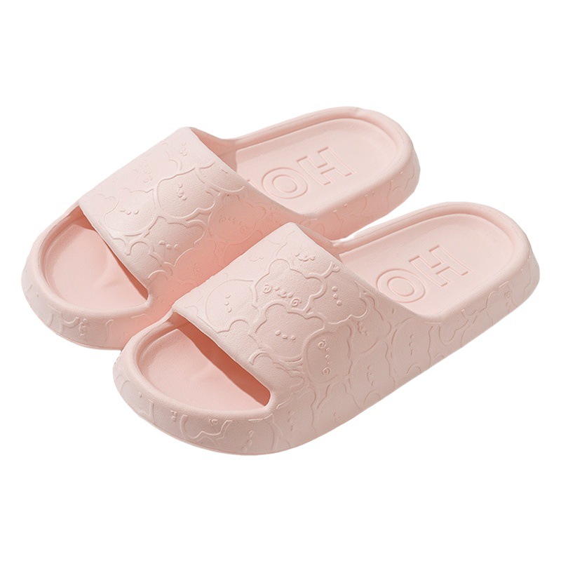 Slip-on slippers for women 2023 new indoor home home non-slip bathroom eva sandals for men summer outdoor wear