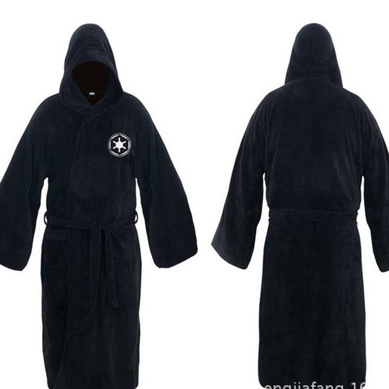 Picture of Autumn/Winter Men's cosplay Star Wars Jedi Knights Pajamas Galactic Empire Bathrobe Nightgown Warrobe Revamped