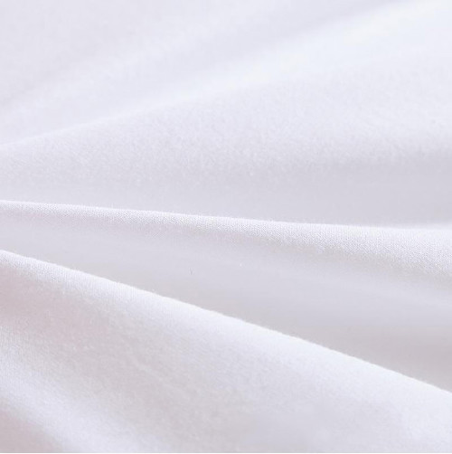 Picture of Plain Fine Fabric Yarn-dyed This White 7865 Solid Color Cotton Lining Bed Sheet Fabric Factory Pure Cotton Plain Washed Crepe Cloth