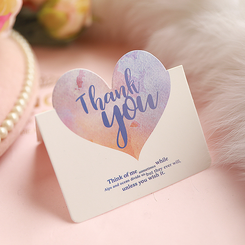 Picture of Cross-border source ins Wind small fresh after-sales card flower shop teacher's day Tanabata small greeting card Amazon thank you card