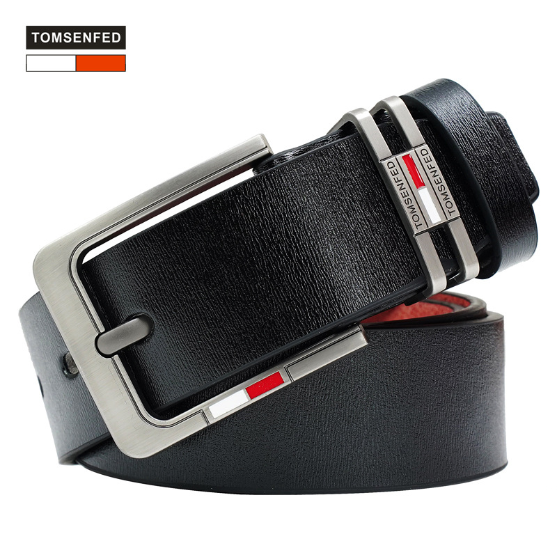 Picture of TOMSENFED new men's foreign trade cross-border oil drop needle buckle belt fashion casual pants belt manufacturers in stock