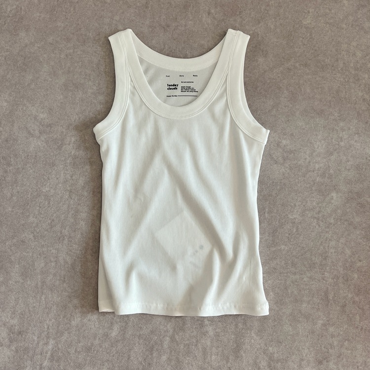 Picture of Retention Recommended Good 808 Threaded Printed Vest Sleeveless Women's All-match Casual Sports Slim-fit High-elastic Slimming
