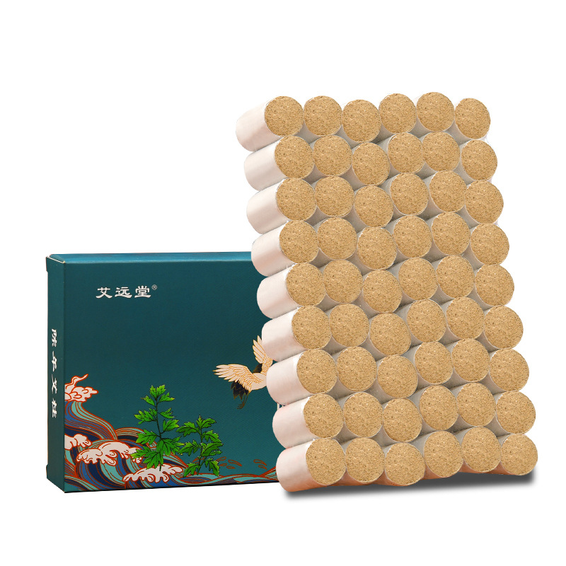Picture of Moxa stick moxa stick three years Chen Chun moxa stick moxa moxibustion stick genuine goods carry-on moxibustion smoked home smokeless appliances moxibustion tools