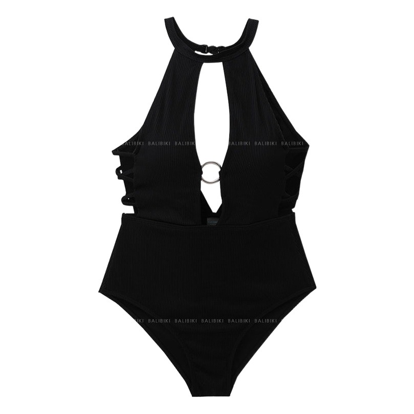 Korean New Fashion Triangle One-Piece Belly-Covering Slimming Sexy Hot Spring Resort Swimwear Source Factory Wholesale