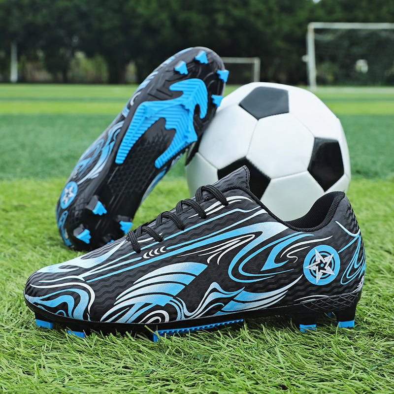 New anti-slip AG long-spike children's soccer shoes, men's broken studs sports training shoes, short studs youth sports shoes