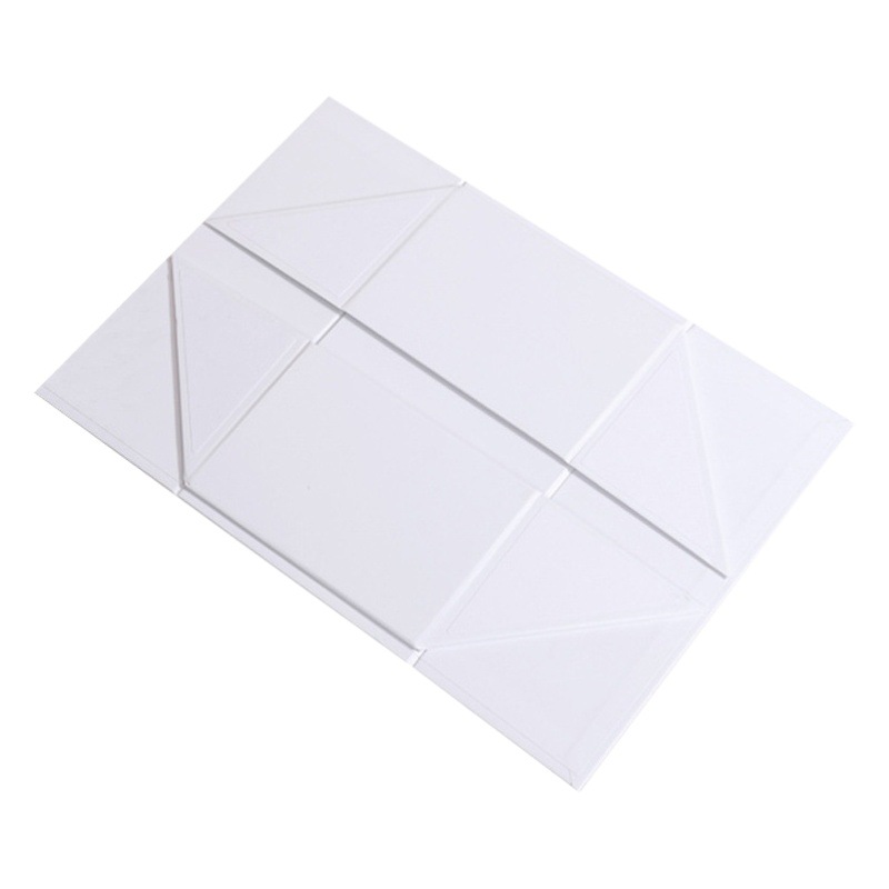 Picture of Colorful White creative V-shaped gift box multi-color flip folding box in stock wholesale folding gift box factory supply