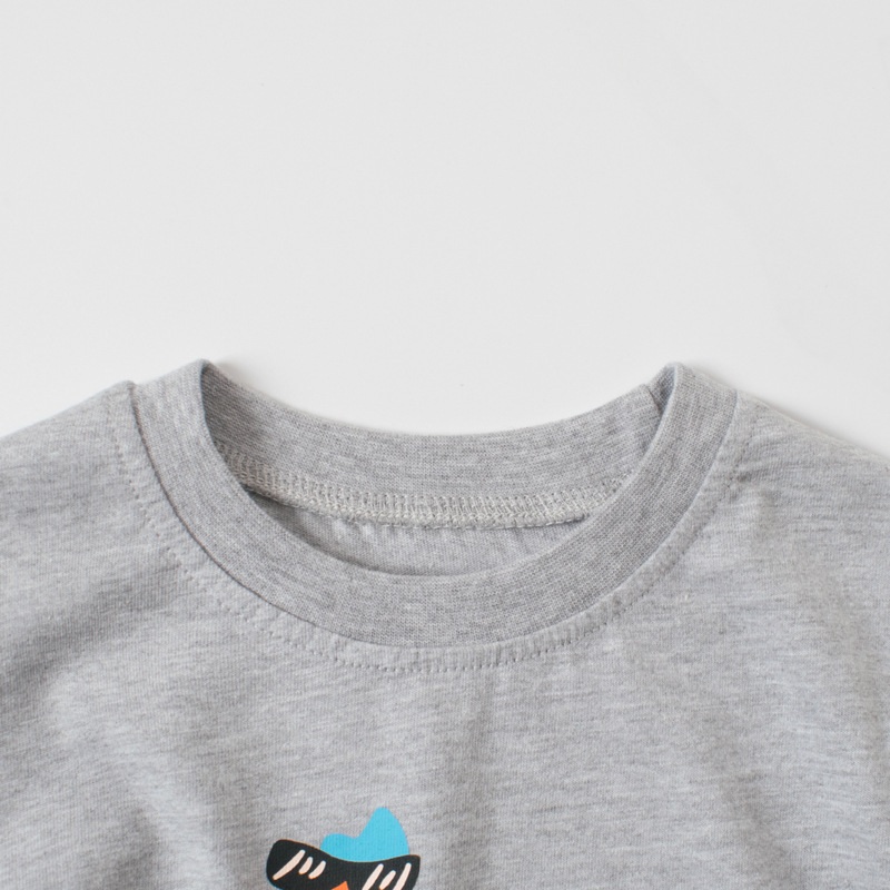 Picture of New children's cartoon cotton cross-border children's long-sleeved T-shirt top boy baby round neck Autumn Tide bottoming shirt