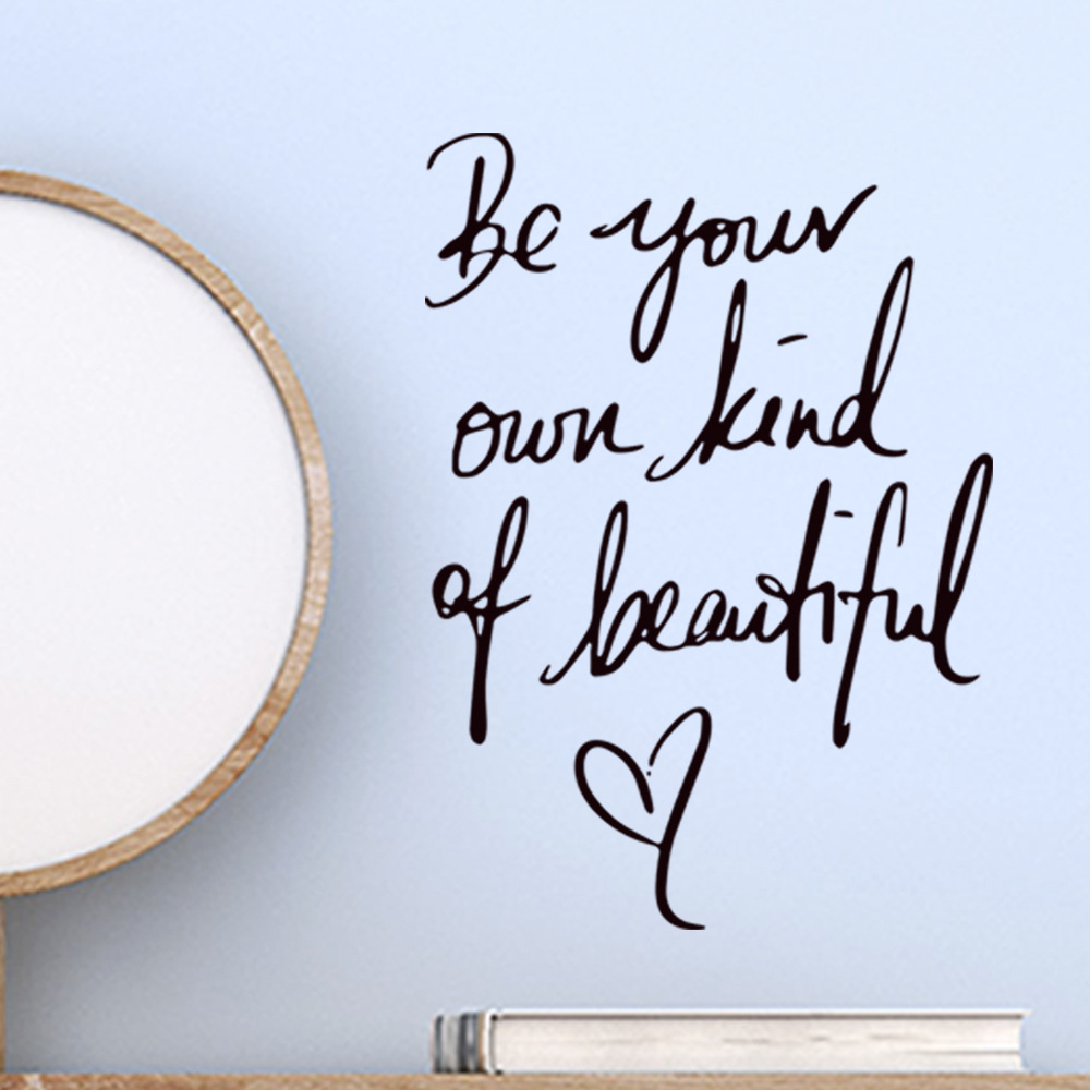 be your family motto stickers cross-border removable living room bedroom car home decoration wall stickers PH2438