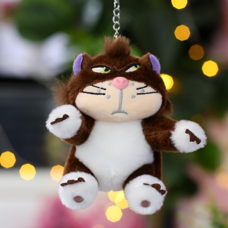 Picture of Cute Lucifer Kitten Mouse Pendant Plush Toy Doll Bag Pendant Doll Keychain Grasp