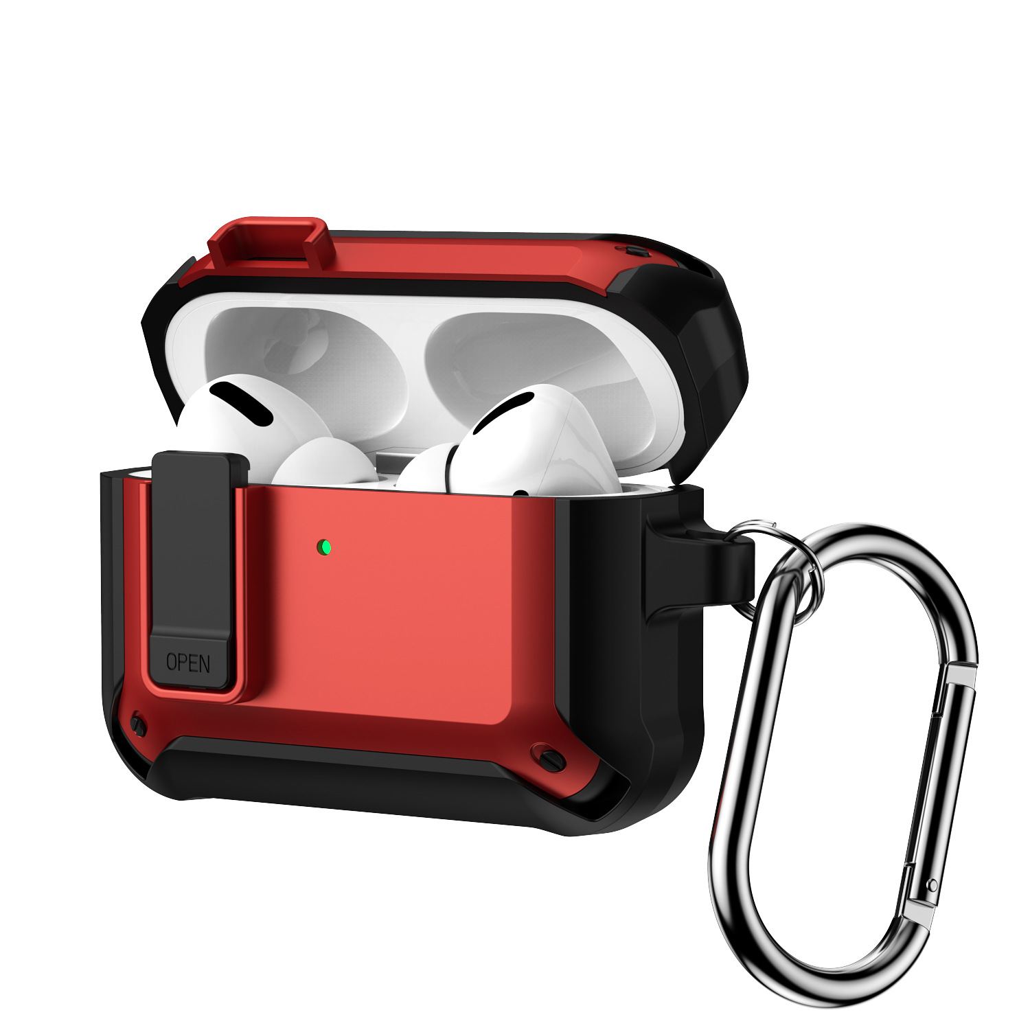 Picture of AirPods Pro 3 case is compatible with Apple Pro 2 2nd generation earphone case lock and AirPods 4th generation protective cover