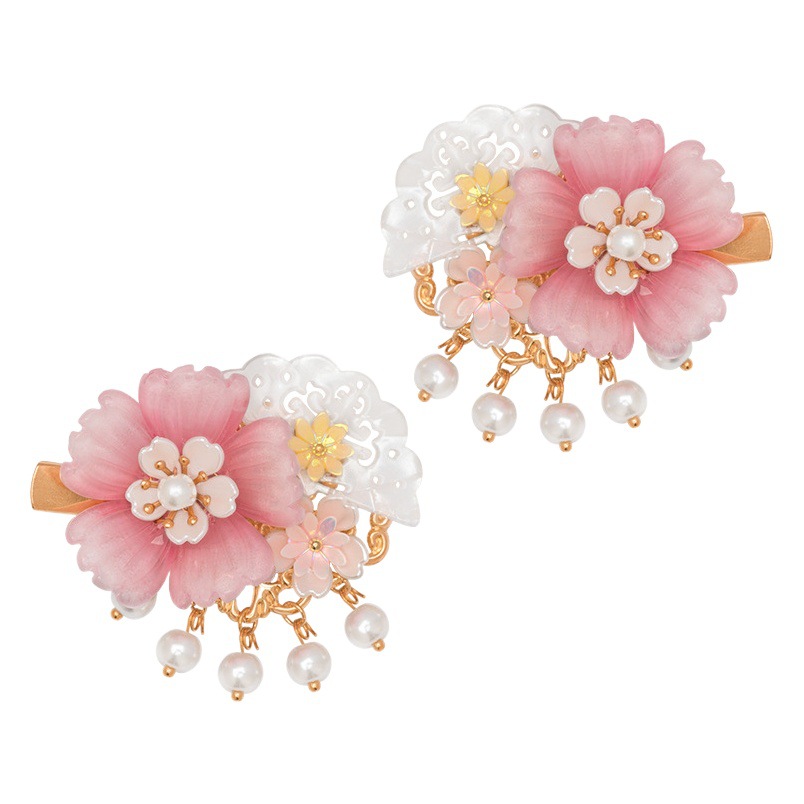 Picture of Children's Hanfu Headwear Girls' Hairpin Chinese Style Baby's Antique Tassel Step-by-Step Hairpin Little Girl's Antique Hair Accessories