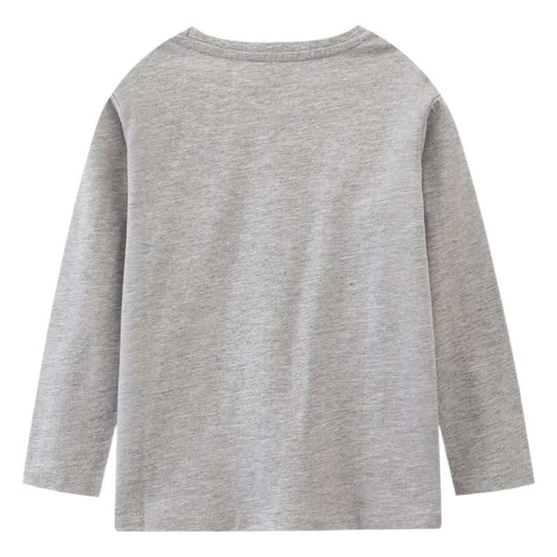 Picture of European and American New Autumn 2025 Children's Long-sleeved T-shirt European and American New Fashionable Children's Cartoon Printed Boys' Base Shirt