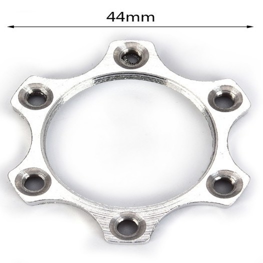 Bicycle Disc Brake Accessories Flange Aluminum Alloy 44mm, 48mm Brake