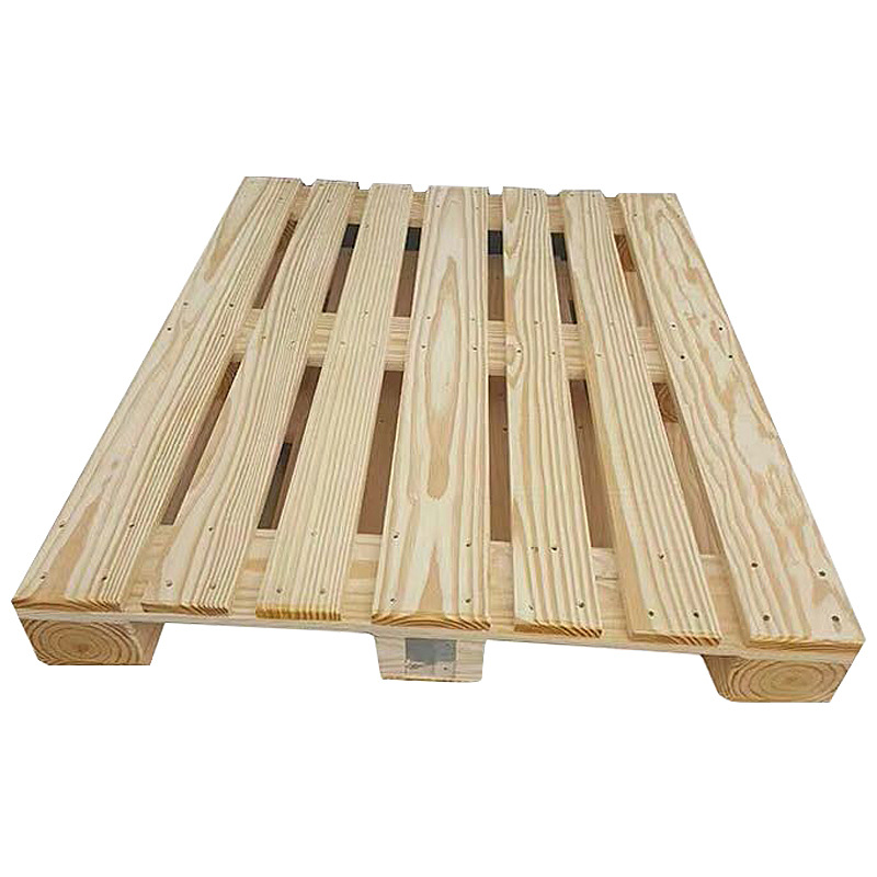 Picture of Source Manufacturer's Fumigation-Free Sichuan-Shaped Wooden Pallets, Four-Sided Forklift Entry, Logistics Turnover Transport Pallets, Environmentally Friendly Solid Wood