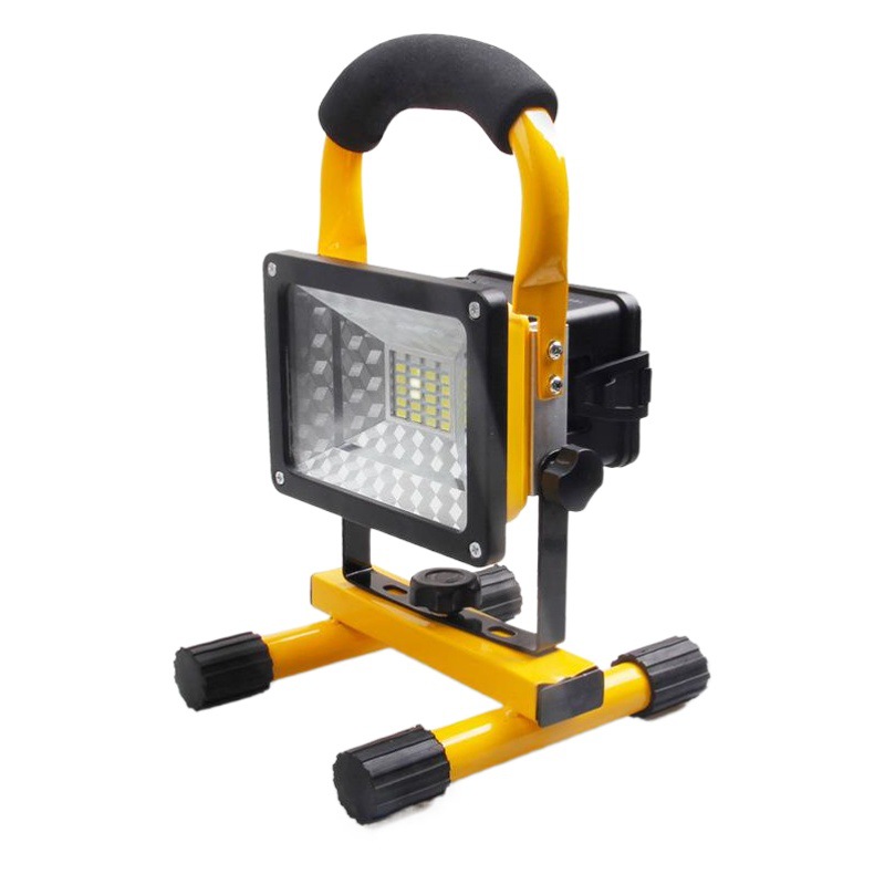 Emergency rechargeable LED projection light warning light portable detection red and blue light 24LED mobile site projection light