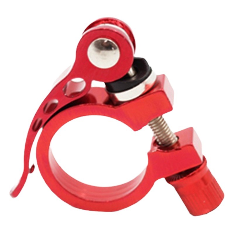 28.6/31.8/34.9 Mountain Bike Bicycle Shelf Seat Clamp Lock Quick Release Aluminum Alloy Seat Clamp
