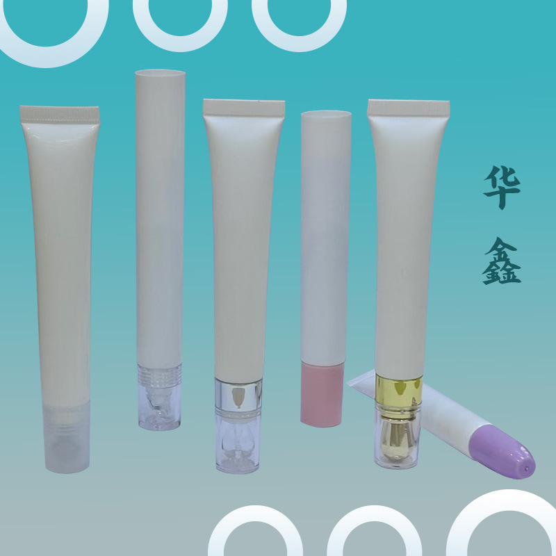 New Massage Silicone Head Hose Packaging 5g10g20g Zinc Alloy Lipstick Hose Cosmetic Hose Hot Sale