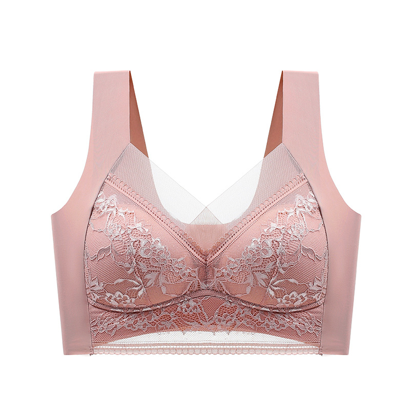 Picture of Summer New Fixed All-In-One Back-Beautiful Intimates for Women with Side Breasts, Seamless Vest-Style Tube Top Wrap Bra