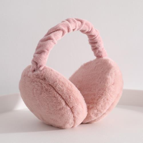 Picture of Plush earmuffs winter women's fashion winter warm Earmuffs Ear protection earmuffs foldable anti-freezing earmuffs for students 2