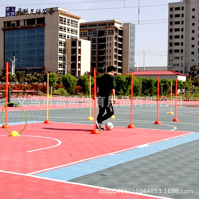 Picture of Factory Straight Hair Basketball Dribble Around Rod Football Around Rod Basketball Sign Rod Football Corner Flag Football Training Sign Rod