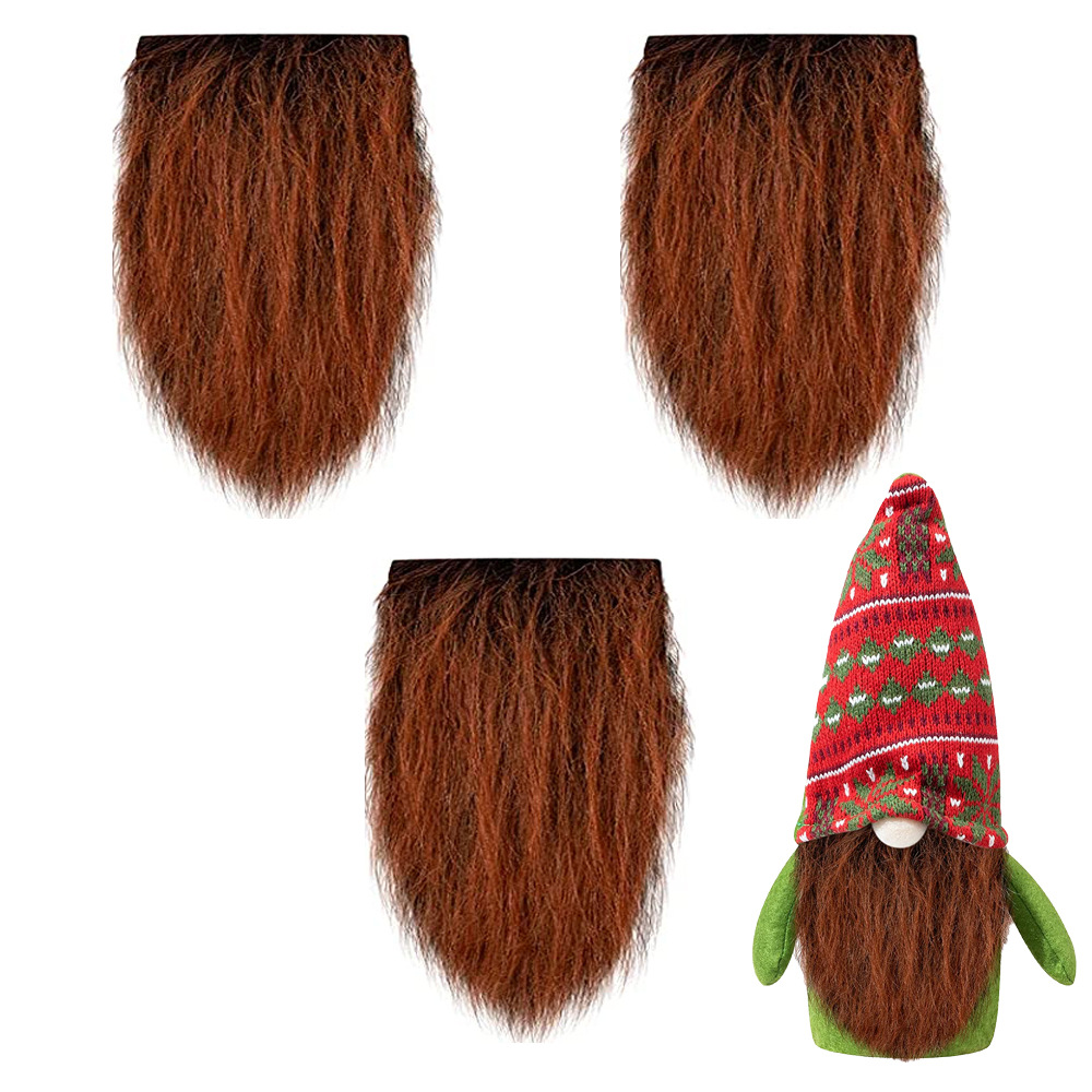 Picture of Cross-Border Gnome Dwarf Beard Artificial Hair Beard Easter Christmas Decoration Handmade DIY Accessories Lace
