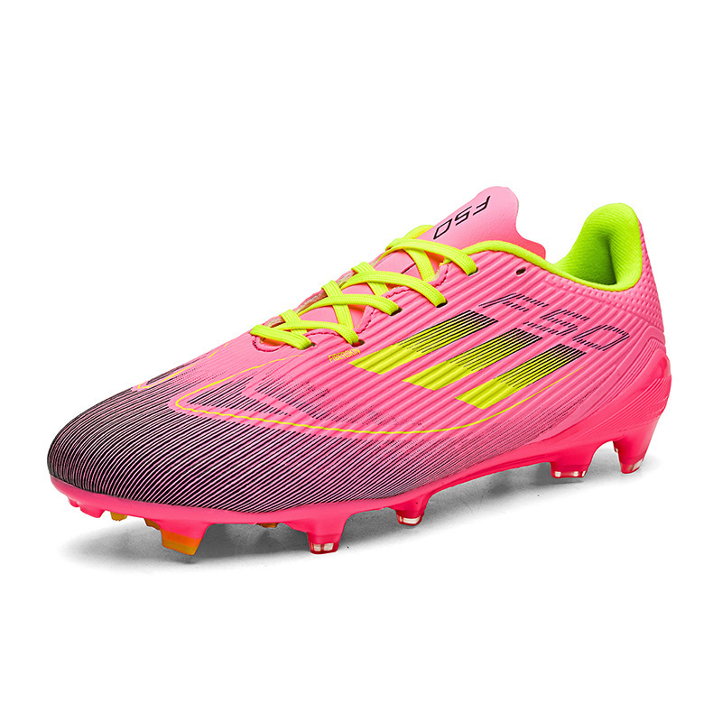 New Men and Women Breathable Football Shoes Spike Training Shoes Soccer Shoes Student Soccer Shoes sneaker Cross Border