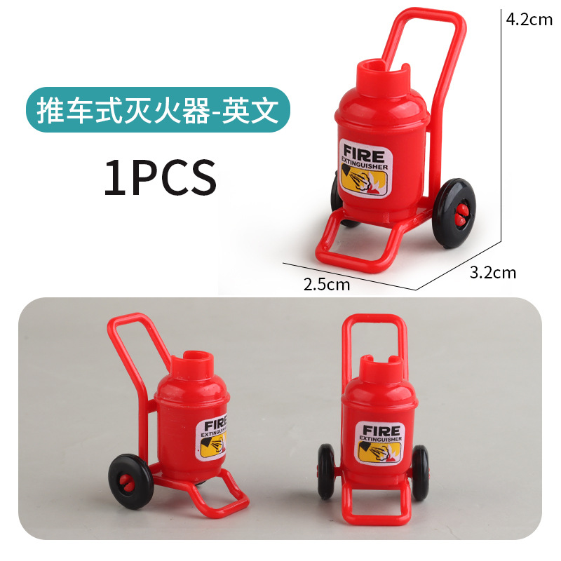 Picture of Cross-border miniature model children's teaching cognitive toys road traffic parking lot roadblock simulation props