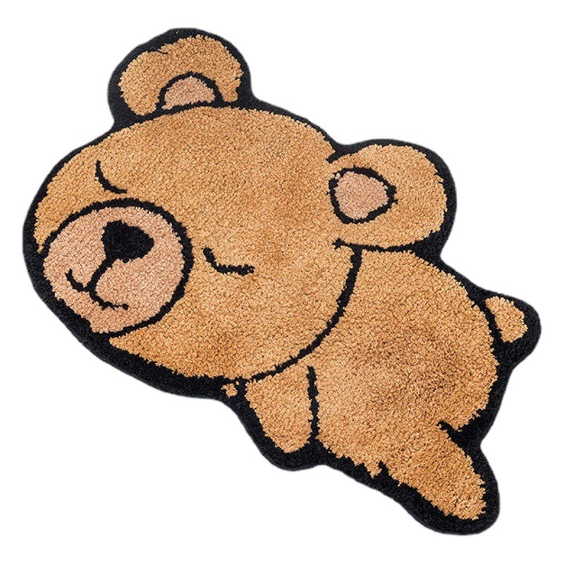 Entrance Mat Entrance Floor Mat Bedroom Entrance Carpet Bathroom Cartoon Absorbent Anti-slip Mat Bathroom Foot Mat