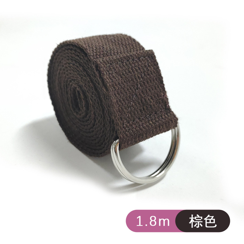 Picture of Cross-border Yoga Stretching Belt Yoga Stretching Rope 183 Lengthened Fitness Sports Stretching Special Yoga Accessories