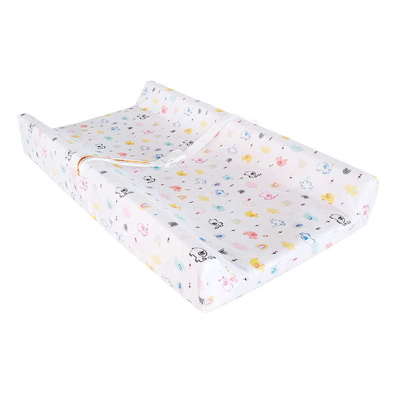 Picture of Ok100 Cotton Diaper Changing Tablecloth Cover Baby Care Pad Outwear Newborn Massage Touch Pad Bed Sheets Cloth Cover