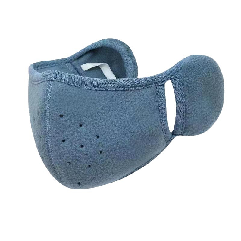 Picture of Autumn and Winter mask earmuffs two-in-one warm earmuffs women's breathable cold-proof self-heating adult riding mask