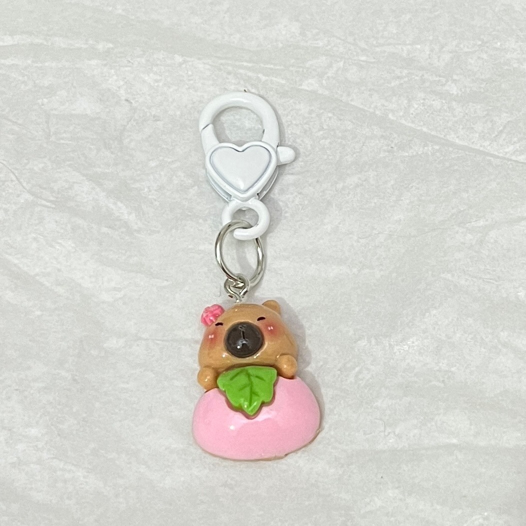 Picture of Kapi Barra Heart-shaped Buckle Cute Students'Schoolbag Pendant Ins Cartoon Girl's Heart for Best Friends Hanging Ornaments