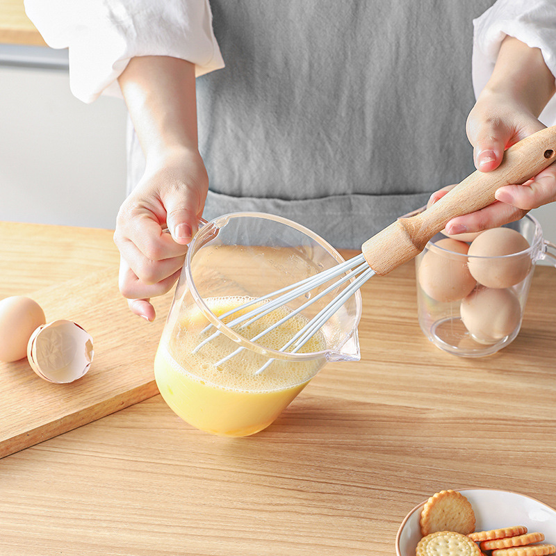 Picture of Measuring Cup with Scale Plastic Cup High Temperature Resistant Small Measuring Cup Measuring Spoon Milk Tea Shop Special Baking Tool Household