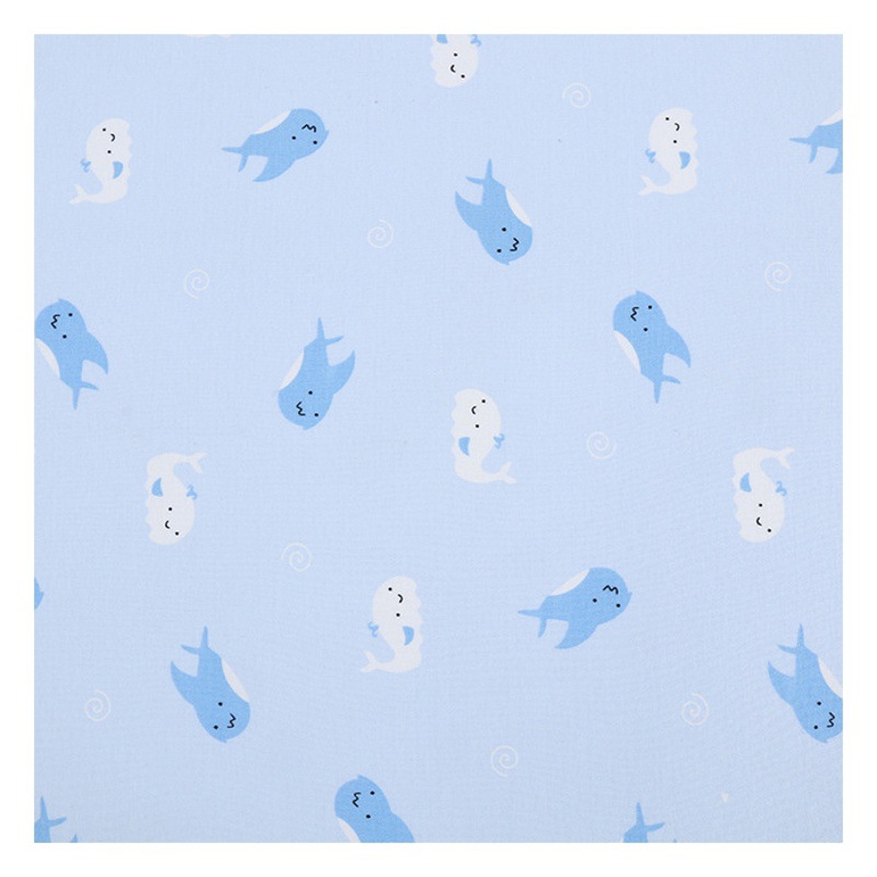 Picture of 130g cotton jersey printed class a combed single-sided cotton printed fabric spring and summer baby pajamas t-shirt fabric