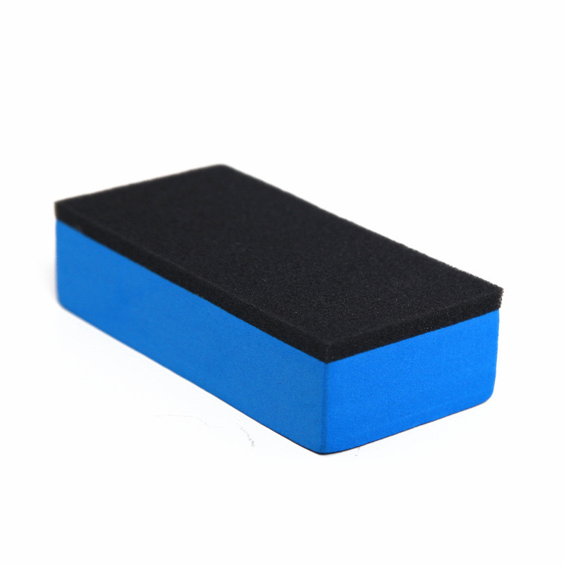 Manufacturer Wholesale Eva Crystal Plated Sponge Wiper 80*40*25mm Car Glass Degreasing Eva Fit Sponge Wiper
