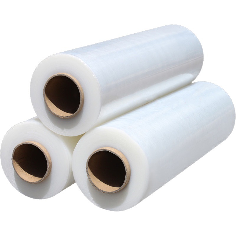 Stretch film packaging film manufacturers plastic packaging film wholesale self-adhesive film pe wrapping film industrial cling film