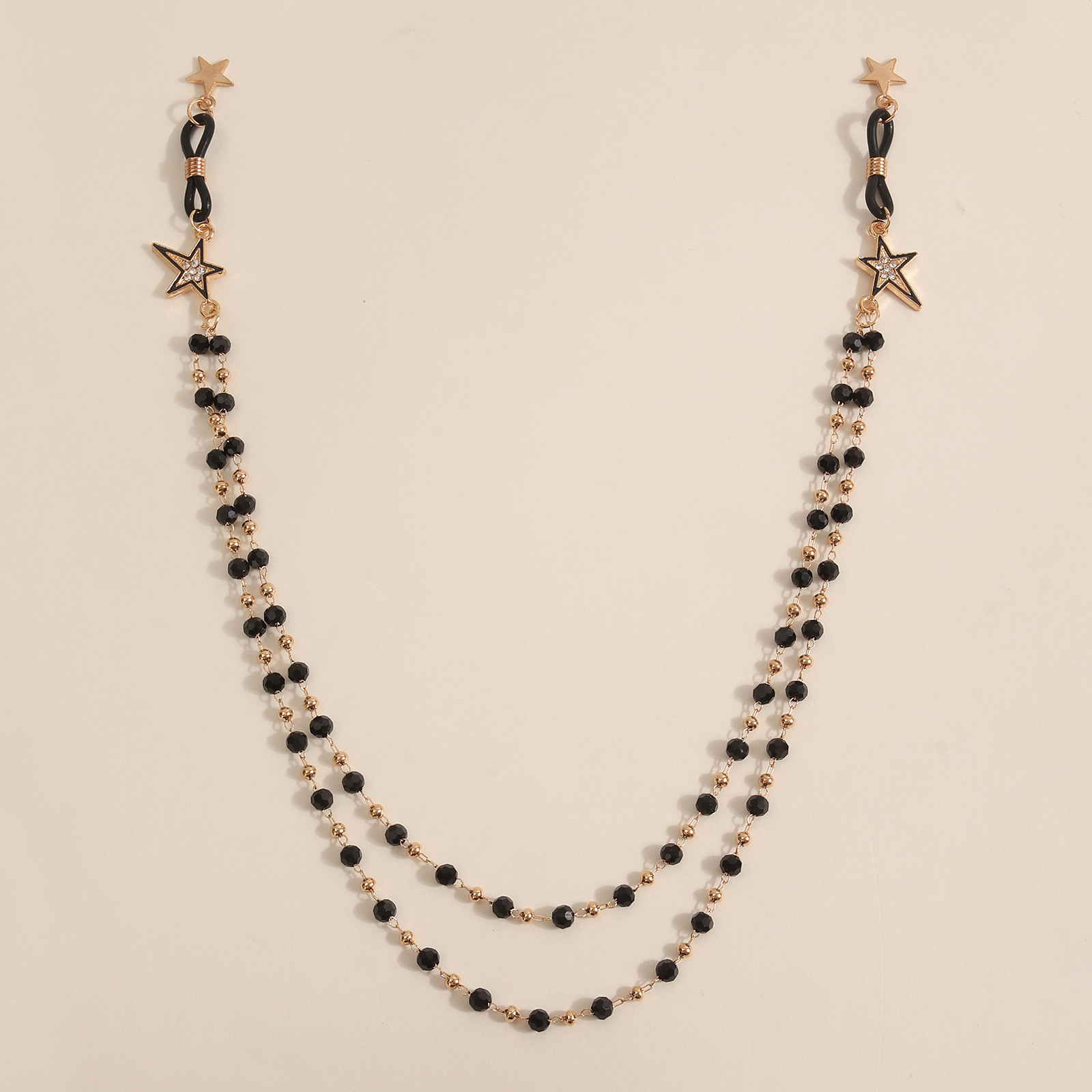 Picture of New sexy multi-layer tassel chest chain women's nightclub sexy niche five-pointed star chain body chain nipple chain accessories