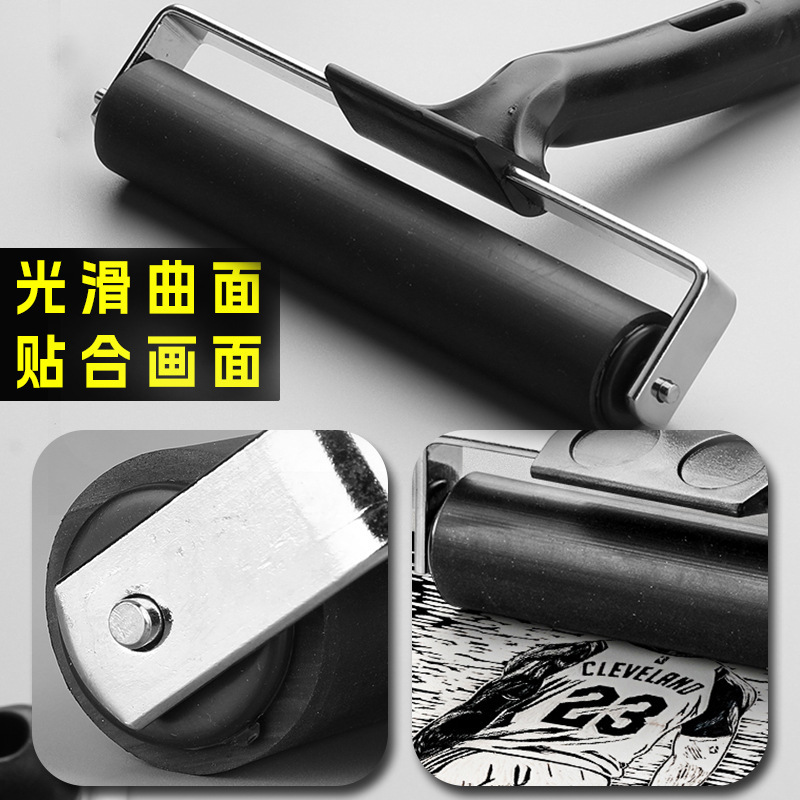 Picture of Print roller wholesale printing ink rubber roller art print roller painting ink roller roller roller brush