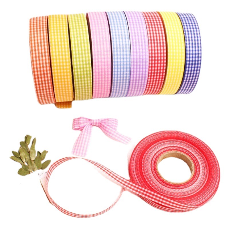 Mesh Ribbon Cake Box Packaging Color Ribbon diy Decorative Baking Ribbon Flowers Bouquet Gift Wrapping Strap